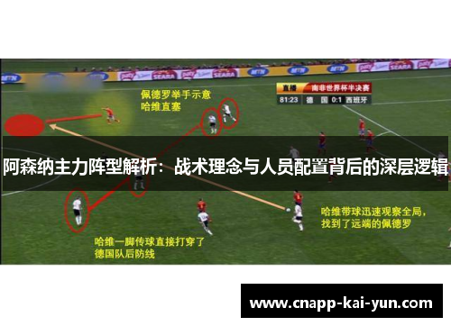 阿森纳主力阵型解析：战术理念与人员配置背后的深层逻辑